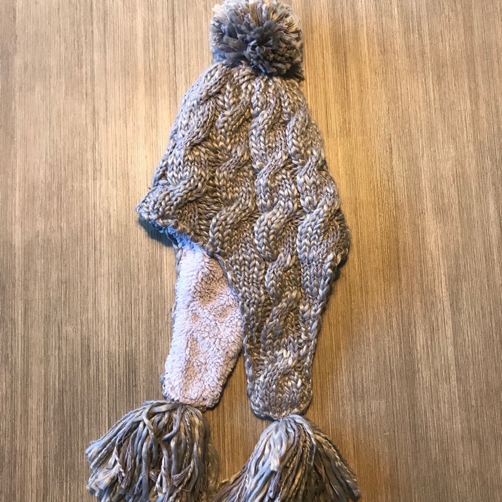 Prana Sherpa fleece winter hat with ear flaps